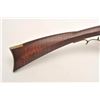 Image 4 : Hatfield reproduction of a full stock  percussion rifle, .50 caliber, 38.5” octagon  barrel, brown a
