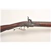 Image 5 : Hatfield reproduction of a full stock  percussion rifle, .50 caliber, 38.5” octagon  barrel, brown a