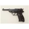 Image 1 : P-38 DA semi-automatic pistol by CYQ, 9mm  caliber, 5” barrel, military finish and  grips, no magazi