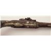 Image 4 : 20th century manufactured North African  flintlock pistol, approximately .65 caliber.   The pistol i