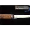 Image 8 : Koto to Shinto period tanto (Short sword)  unsigned in traditional mounting missing  kozuka knife in