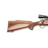 Image 2 : Remington Model 700 bolt action rifle, 7mm  EXP REM caliber, 22” barrel, blued finish,  checkered wo