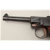 Image 3 : Luger Model 1920 Commercial semi-automatic  pistol, 7.65mm caliber, 4” barrel, blued  finish, checke