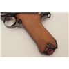 Image 4 : Luger Model 1920 Commercial semi-automatic  pistol, 7.65mm caliber, 4” barrel, blued  finish, checke