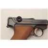 Image 9 : Luger Model 1920 Commercial semi-automatic  pistol, 7.65mm caliber, 4” barrel, blued  finish, checke