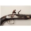 Image 2 : French style marine or naval officer’s  flintlock pistol from early 19th century.  Measures 15” over
