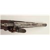 Image 7 : French style marine or naval officer’s  flintlock pistol from early 19th century.  Measures 15” over