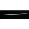 Image 10 : Very early Koto period (12th to 13th century)  katana or long sword with a 25” blade  showing very e