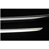 Image 35 : Very early Koto period (12th to 13th century)  katana or long sword with a 25” blade  showing very e