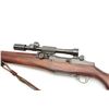 Image 5 : U.S. Springfield M1D semi-automatic sniper  rifle, .30 caliber, military finish, SA  barrel dated 10