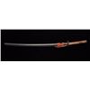 Image 1 : Japanese Koto period katana (Long sword) in  samurai mountings. 27 ¼” signed blade in  fresh polish.
