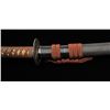 Image 21 : Japanese Koto period katana (Long sword) in  samurai mountings. 27 ¼” signed blade in  fresh polish.