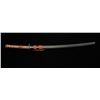 Image 22 : Japanese Koto period katana (Long sword) in  samurai mountings. 27 ¼” signed blade in  fresh polish.