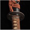 Image 23 : Japanese Koto period katana (Long sword) in  samurai mountings. 27 ¼” signed blade in  fresh polish.