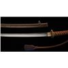 Image 28 : Wartine (Gunto period) Japanese officer’s  samurai style military sword in very good  plus condition
