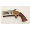 Image 1 : American Arms O/U swivel derringer, .41RF  caliber, 2.5” barrels, brass frame, wood  grips, S/N 1156