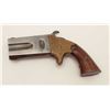 Image 6 : American Arms O/U swivel derringer, .41RF  caliber, 2.5” barrels, brass frame, wood  grips, S/N 1156