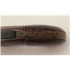 Image 9 : National Derringer, .41 caliber, 2.5” barrel,  S/N 416, engraved brass frame, iron barrel,  dark bor