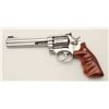Image 2 : Smith & Wesson Model 617 DA revolver, .22LR  caliber, 6” barrel, stainless, finger groove  wood meda
