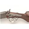 Image 10 : Beautifully engraved drilling rifle, 12 gauge  over .38-55 caliber, 28.5” Damascus barrels  (shotgun