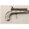 Image 2 : Continental double barrel percussion knife  pistol with fancy engraved German silver body  circa 185