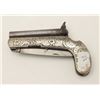 Image 8 : Continental double barrel percussion knife  pistol with fancy engraved German silver body  circa 185