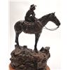 Image 5 : Original bronze entitled “Holdin’ Herd”,  #7/40 by well-known artist Jasper D’Ambrosi,  approximatel