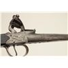Image 3 : Turney flintlock pistol, center hammer, .58  caliber, 6” screw-off cannon barrel, silver  mounted an