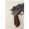 Image 12 : Mauser Model C96 semi-automatic pistol,  7.65mm caliber, 5.5” barrel, blued finish,  wood grips, S/N