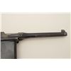 Image 14 : Mauser Model C96 semi-automatic pistol,  7.65mm caliber, 5.5” barrel, blued finish,  wood grips, S/N