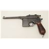 Image 6 : Mauser Model C96 semi-automatic pistol,  7.65mm caliber, 5.5” barrel, blued finish,  wood grips, S/N
