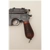 Image 7 : Mauser Model C96 semi-automatic pistol,  7.65mm caliber, 5.5” barrel, blued finish,  wood grips, S/N