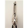 Image 5 : Colt SAA revolver, .45 caliber, 5.5” barrel,  nickel finish, checkered black eagle grips,  S/N S5772