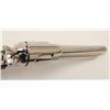 Image 7 : Colt SAA revolver, .45 caliber, 5.5” barrel,  nickel finish, checkered black eagle grips,  S/N S5772