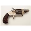 Image 4 : Whitney spur trigger .38 caliber revolver, 2”  octagon barrel, nickel finish, rosewood  grips, S/N 7