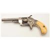 Image 1 : Whitneyville .22 caliber spur trigger  revolver, fully and deluxe N.Y. engraving,  nickel finish, iv