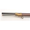 Image 5 : Whitney 1850-dated percussion musket, .69  caliber, 33” barrel, brass mounted with two  barrel bands