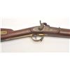 Image 8 : Whitney 1850-dated percussion musket, .69  caliber, 33” barrel, brass mounted with two  barrel bands