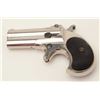 Image 1 : Remington O/U derringer, .41 caliber, 3”  barrels, nickel finish, checkered hard rubber  grips, S/N 