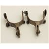 Image 1 : Pair of silver spurs marked “Friedrich”  (maker); sterling, 10K; history from the  “Lucky 5” Ranch i