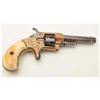 Image 3 : Whitneyville .22 caliber spur trigger  revolver, brass frame, engraved, 3.25”  octagon barrel, ivory