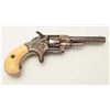 Image 1 : Early Whitneyville .22 caliber spur trigger  revolver, short cylinder, engraved, ivory  grips, early