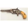 Image 4 : Early Whitneyville .22 caliber spur trigger  revolver, short cylinder, engraved, ivory  grips, early