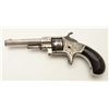 Image 2 : Whitneyville .22 caliber spur trigger  revolver, non-fluted short cylinder,  engraved, nickel, rosew