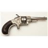 Image 4 : Whitneyville .22 caliber spur trigger  revolver, non-fluted short cylinder,  engraved, nickel, rosew