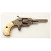 Image 2 : Whitneyville .22 caliber spur trigger  revolver, short cylinder, engraved, nickel  finish, ivory gri