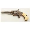 Image 4 : Whitneyville .22 caliber spur trigger  revolver, short cylinder, engraved, nickel  finish, ivory gri