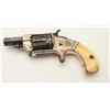 Image 1 : Whitneyville .38RF caliber spur trigger  revolver, 2” octagon barrel, ivory grips, S/N  44, in overa