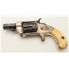 Image 2 : Whitneyville .38RF caliber spur trigger  revolver, 2” octagon barrel, ivory grips, S/N  44, in overa