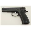 Image 3 : CZ Model 75B DA semi-automatic pistol, (light  spring added), .40 S&W caliber, 4.5” barrel,  black f